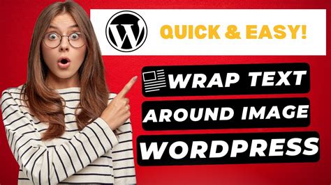 how to wrap text in wordpress