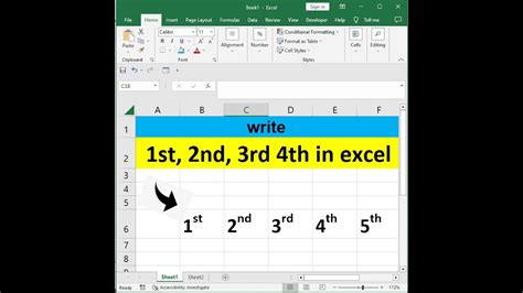how to write 1 3 4 in excel
