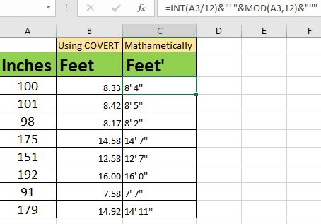 how to write 1 5 in excel