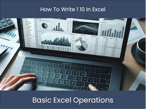 how to write 1-10 in excel