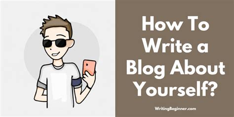 how to write a blog about yourself examples