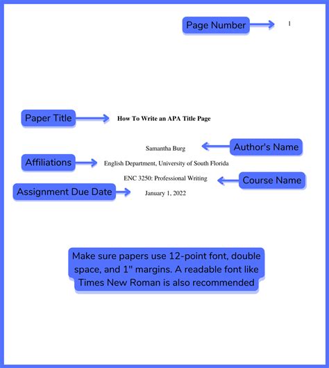 how to write a book title in apa style