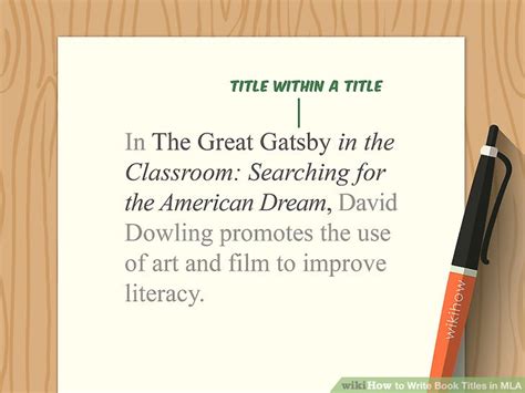 how to write a book title when you can't italicize