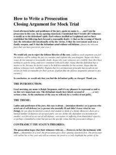 how to write a closing argument for mock trial