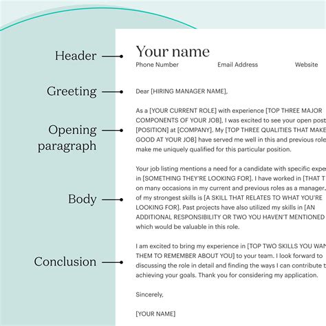 how to write a cover note example