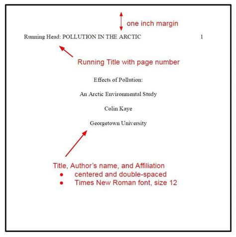 how to write a cover page for a book