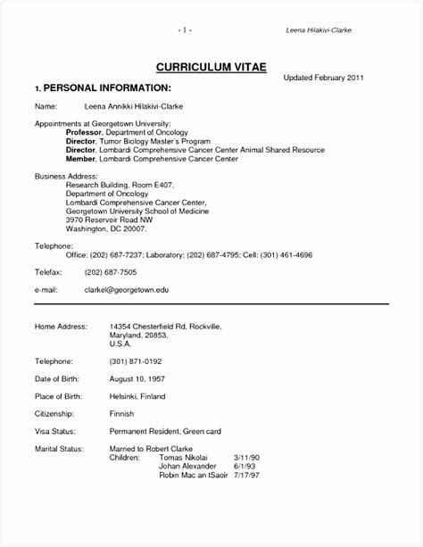 how to write a cv 17 year old