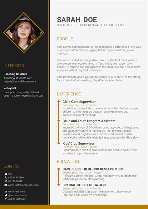 how to write a cv in a professional way