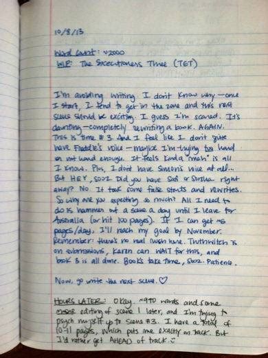how to write a daily journal sample