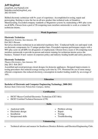 how to write a description for a cv