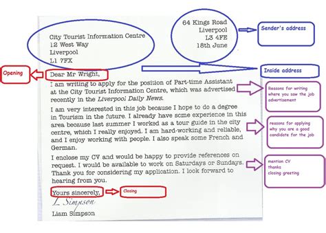 how to write a directed writing letter