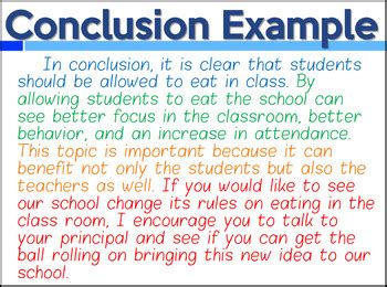 how to write a good conclusion for a persuasive speech