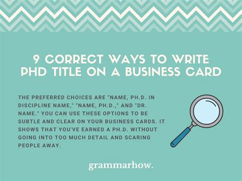 how to write a good phd title