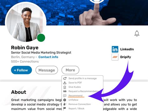 how to write a good recommendation for someone on linkedin