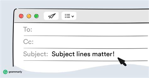 how to write a good subject in email