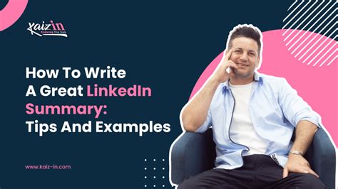 how to write a great linkedin summary