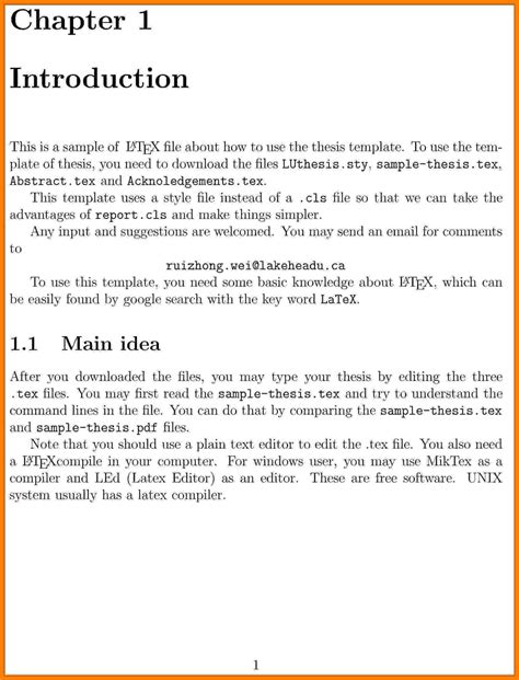 how to write a introduction for a business report