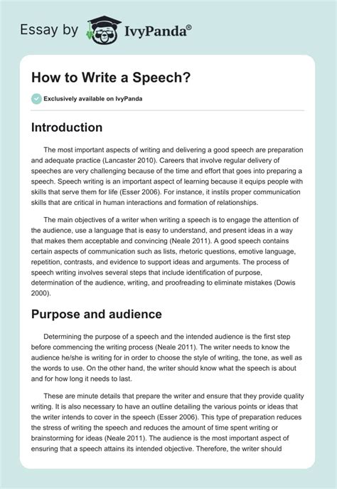 how to write a lecture report