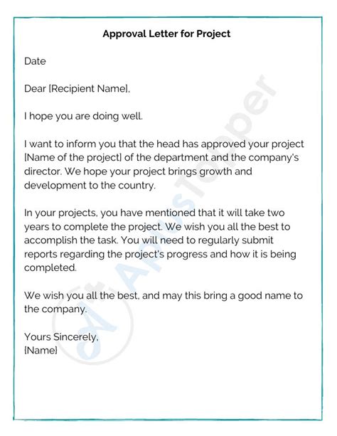 how to write a letter seeking approval