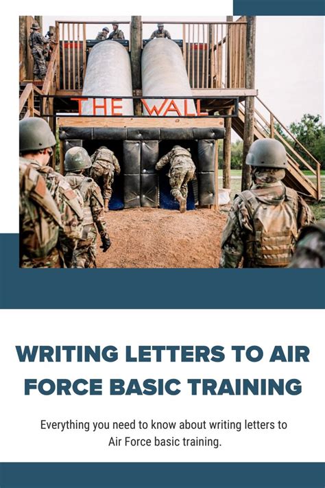 how to write a letter to someone in air force basic training