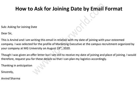 how to write a mail to hr for asking for job for fresher