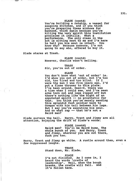 how to write a monologue in a script