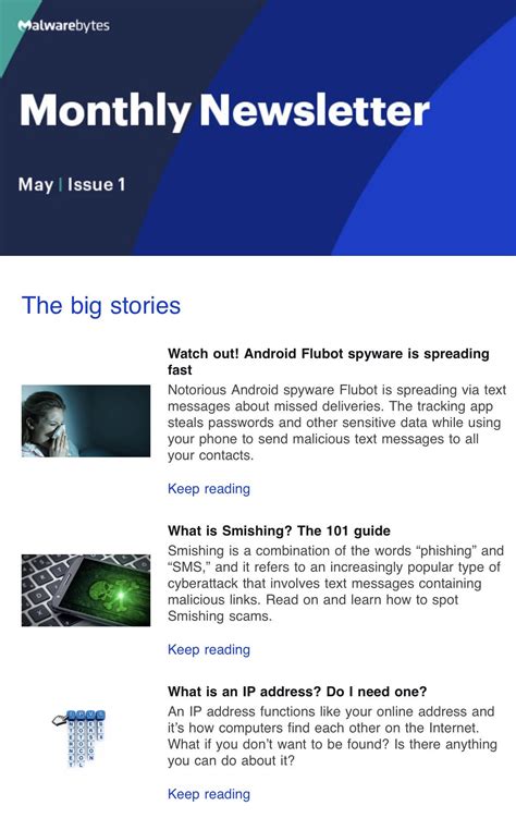 how to write a newsletter template