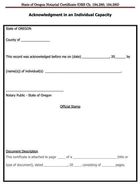 how to write a notary signature line