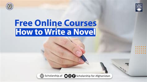 how to write a novel online course