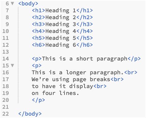 how to write a paragraph next to a picture in html