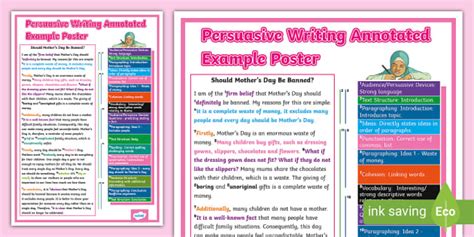 how to write a persuasive text naplan