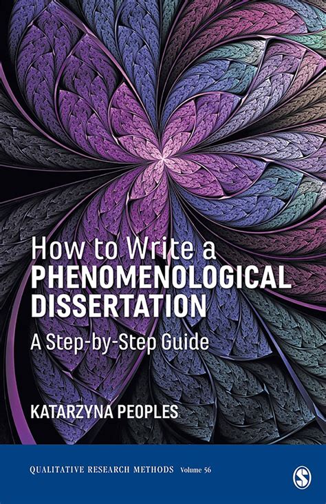 how to write a phenomenological dissertation