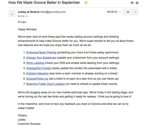 how to write a professional email asking for an update