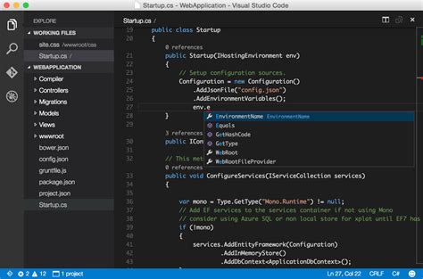 how to write a program in visual studio code
