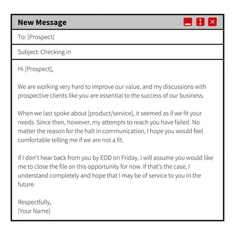 how to write a project closing email