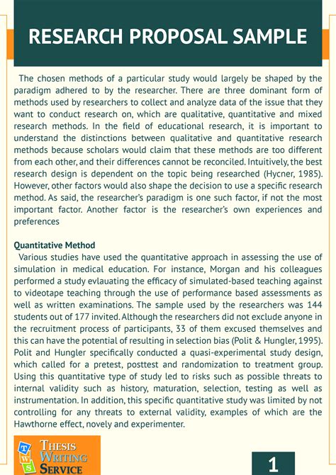 how to write a proposal for a research project sample