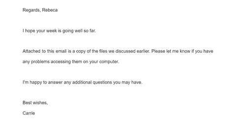 how to write a reply email