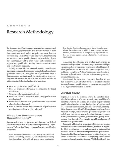 how to write a research methodology chapter