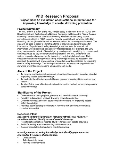 how to write a research proposal to apply for phd