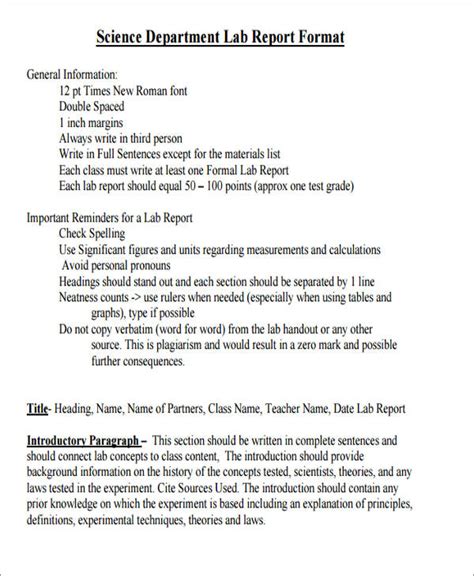 how to write a science project paper