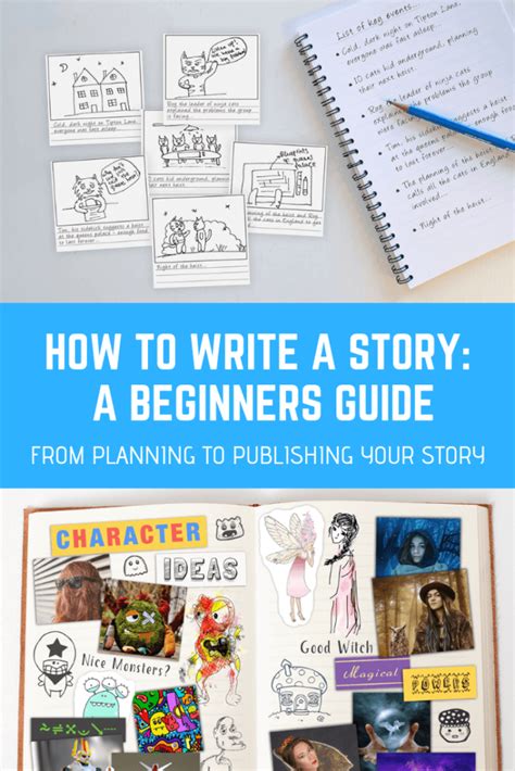 how to write a story for beginners kids