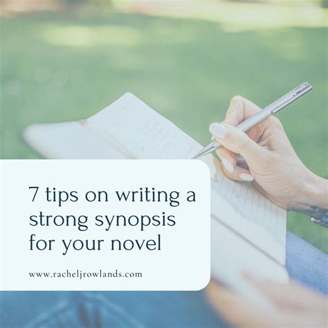 how to write a strong synopsis