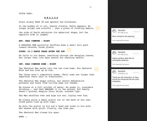 how to write a synopsis for script coverage