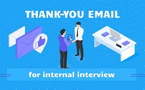 how to write a thank you email for an internal interview