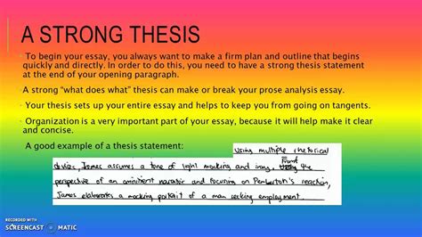 how to write a thesis statement for ap lit