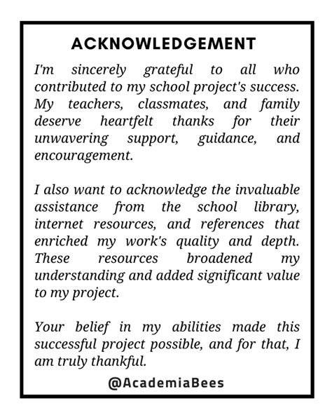 how to write acknowledgement for geography project class 10