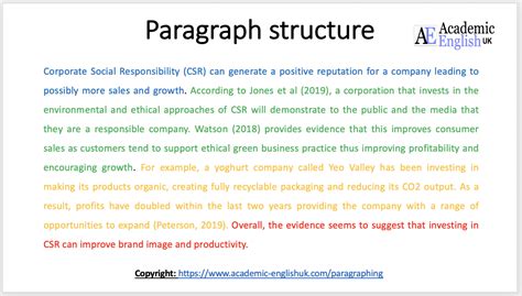 how to write an analysis paragraph