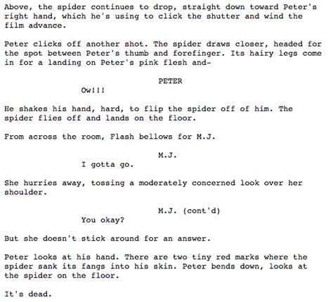 how to write an animated movie script