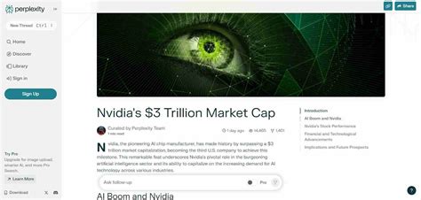 how to write an article with perplexity ai