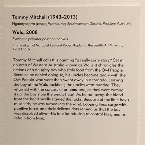 how to write an artwork description